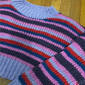 Multicolor Women's Knit Sweater